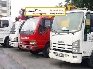 Kiralık vinç çeşitleri